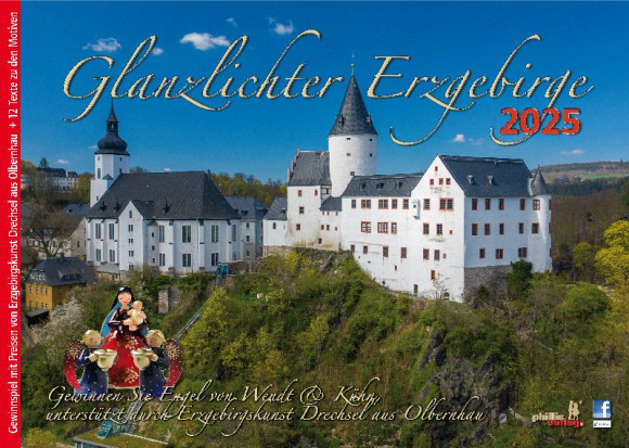 Kalender 2025 Glanzlichter Erzgebirge