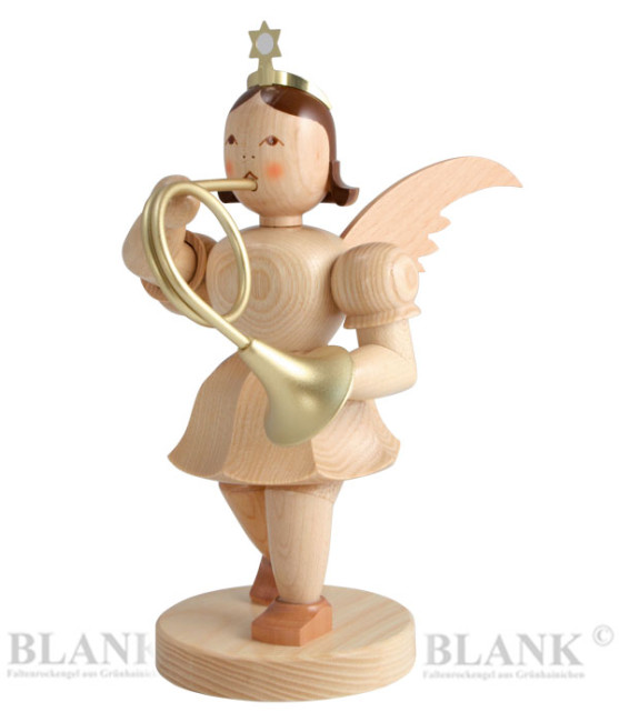 Kurzrockengel mittelgroß mit Waldhorn, 22 cm