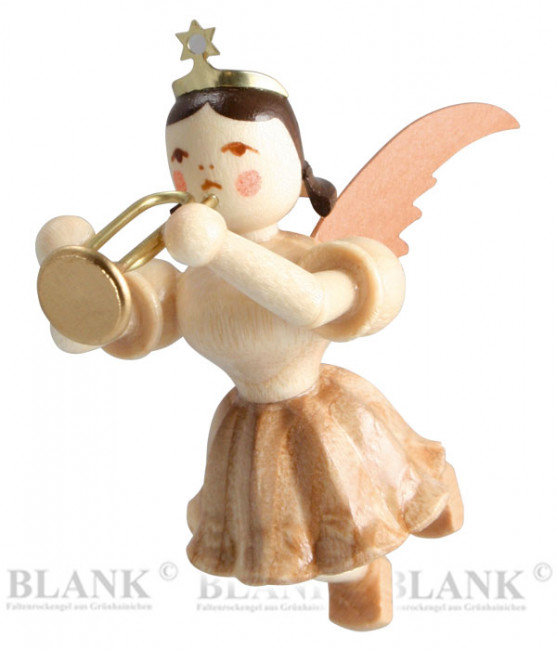 Engel schwebend mit Trompete