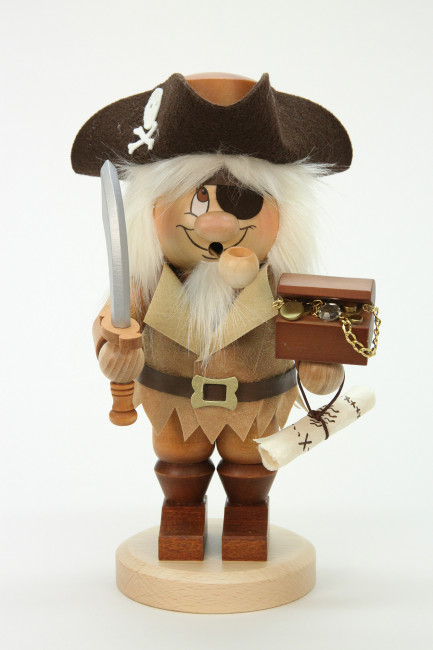Räuchermännchen Wichtel Pirat