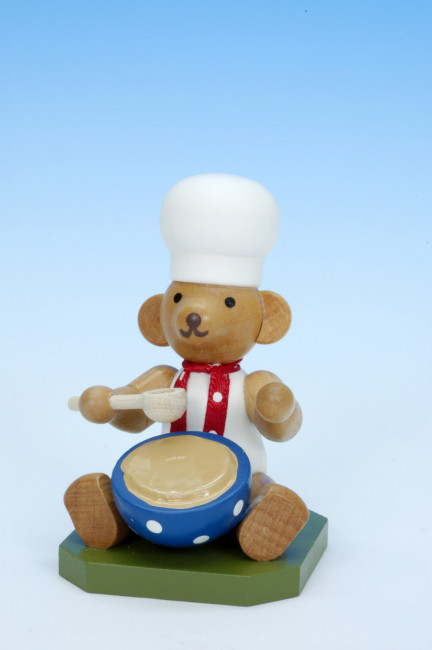 Bäckerbär mit Backschüssel