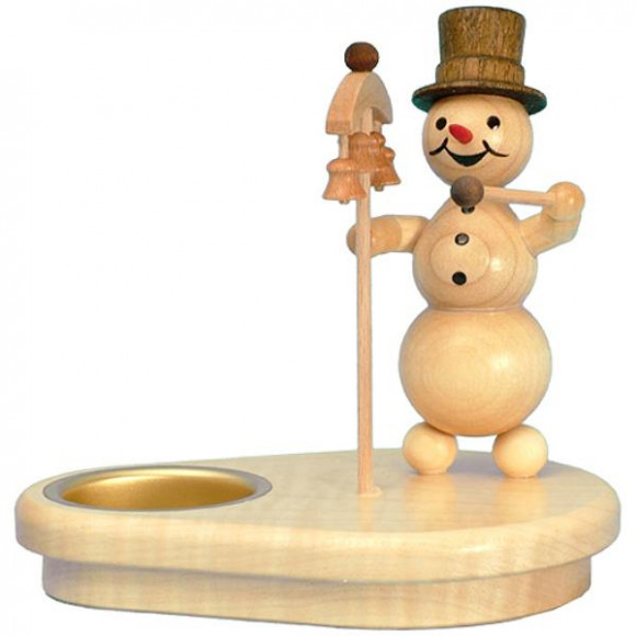 Schneemannleuchter Glockenspiel