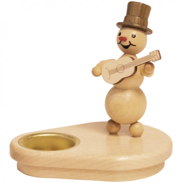 Schneemannleuchter Gitarre