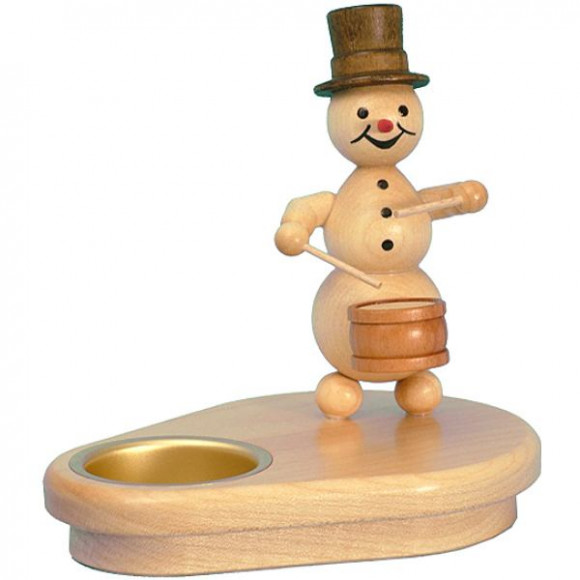 Schneemannleuchter Trommler