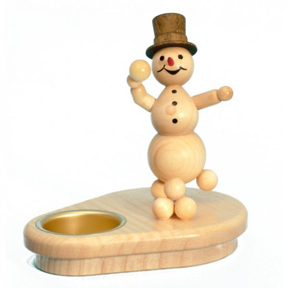 Schneemannleuchter Schneeballwerfer