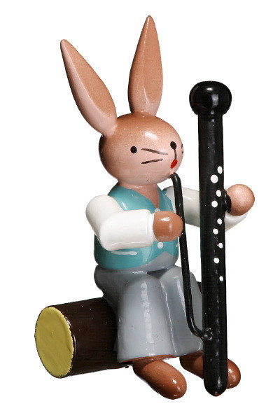 Hase mit Fagott