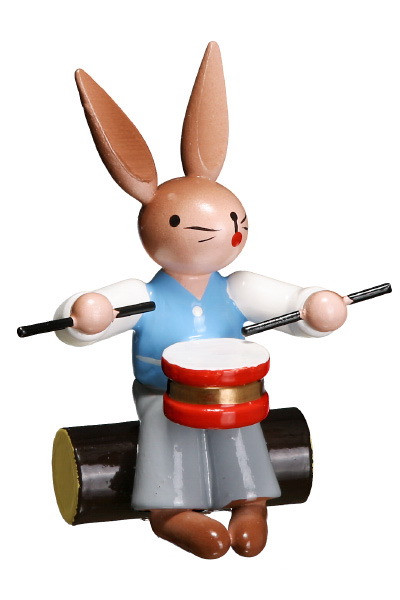 Hase mit Trommel