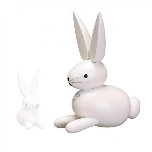 Hase groß weiß