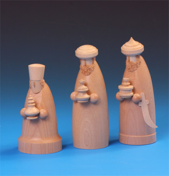 Schalling Krippenfiguren Die drei Weisen, natur