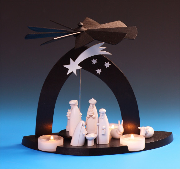 Black Pyramide Christgeburt mit den 3 Weisen