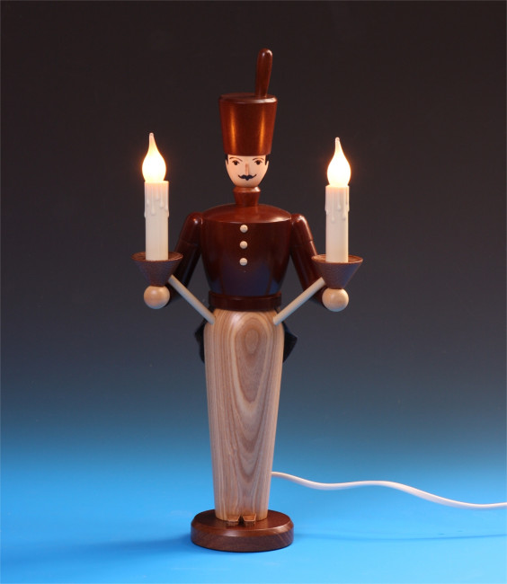 Lichterbergmann lasiert, 36 cm, elektrisch