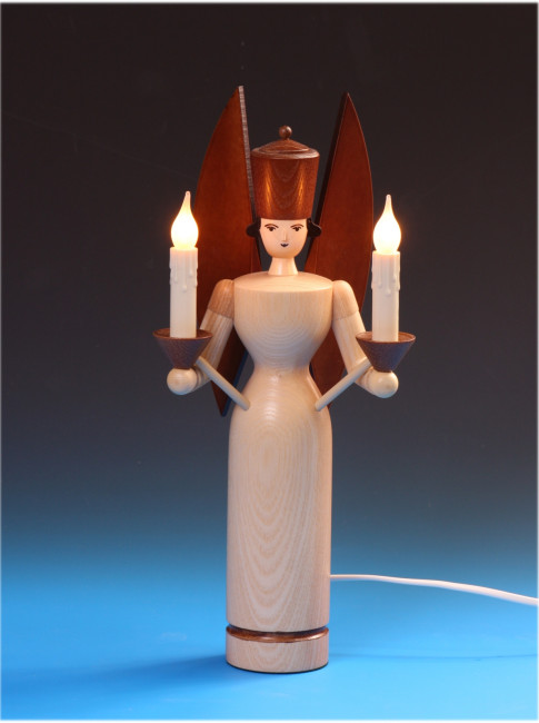 Lichterengel lasiert, 36 cm, elektrisch