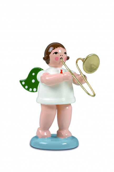 Engel mit Posaunen Instrument