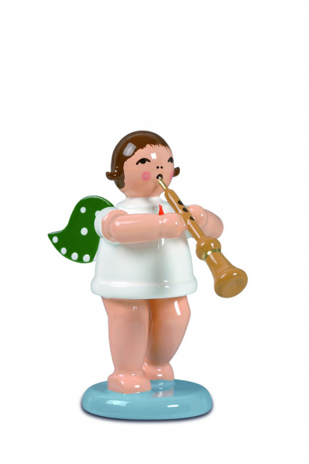 Engel mit Schalmei Instrument