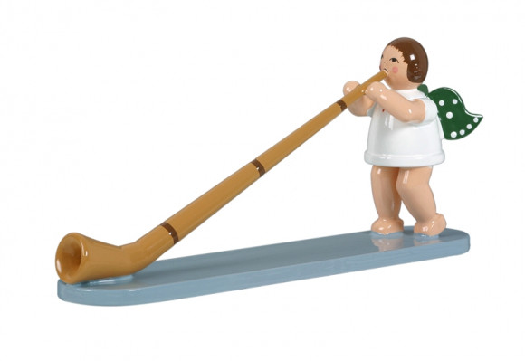 Engel mit Alphorn