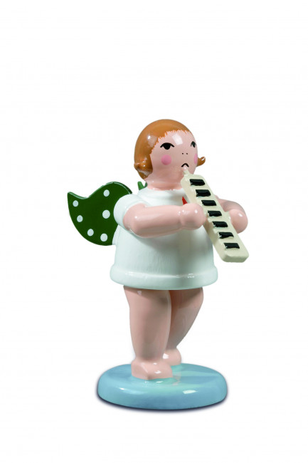 Engel mit Melodika ohne Krone