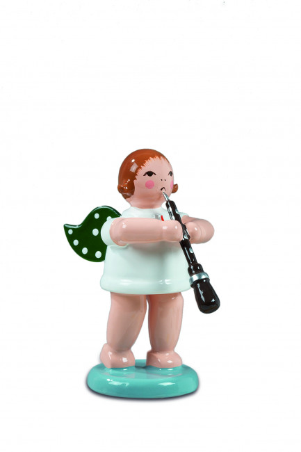Engel mit Oboe ohne Krone