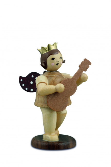 Engel mit Gitarre natur