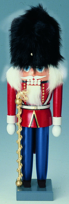Nussknacker britischer Tambourmajor Soldat
