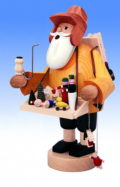 Räuchermännchen Spielzeughändler, groß