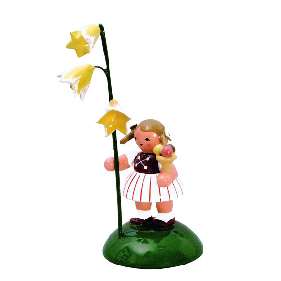 Mädchen mit Glockenblume