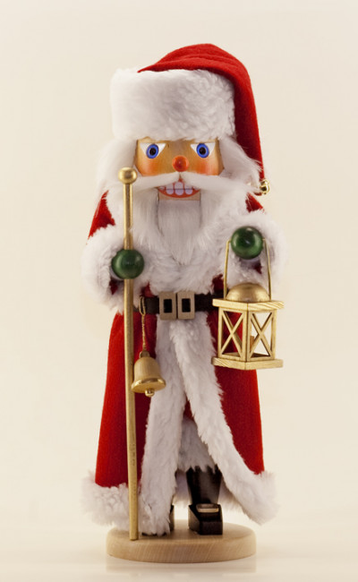 Nussknacker Weihnachtsmann rot