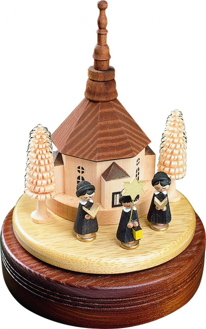 Spieldose Seiffener Kirche mit Kurrende
