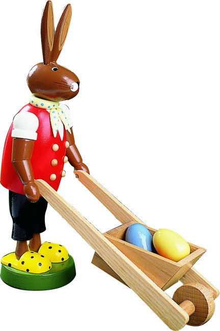 Hase mit Karre - Auslaufartikel