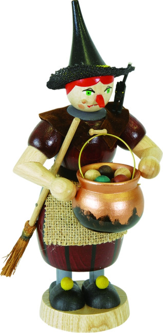 Räucherfrau Halloween Hexe