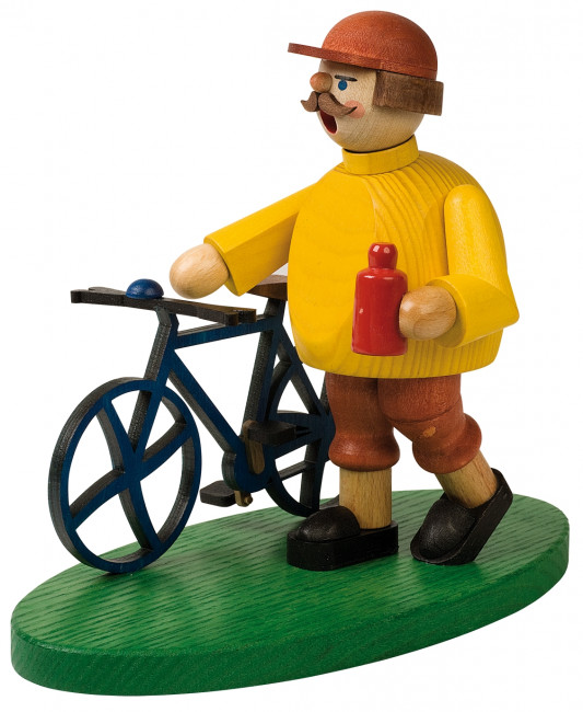 Räuchermännchen Radl-Fahrer