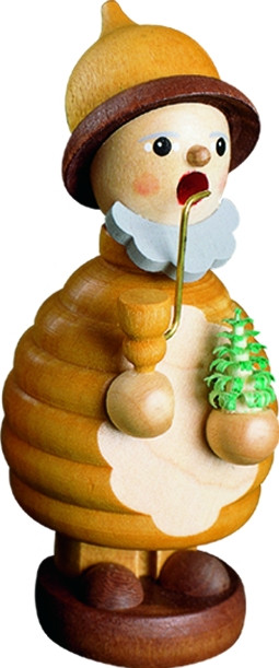 Räuchermännchen Waldwichtel mit Bäumchen