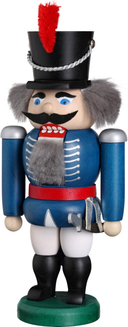 Nussknacker Husar blau