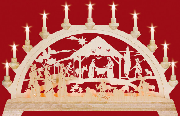 Schwibbogen Christgeburt