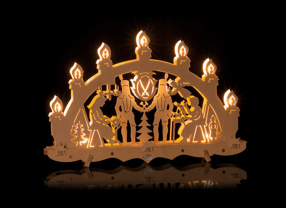 Lichterbogen Bergmann