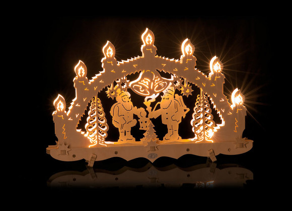 Lichterbogen mit Räuchermann