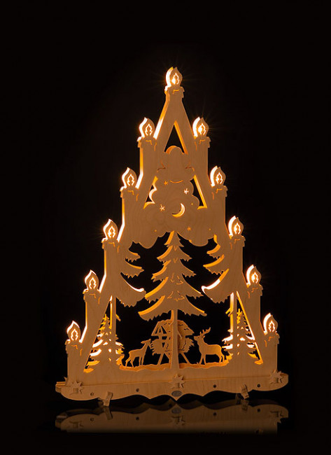 Lichterspitze Futterkrippe