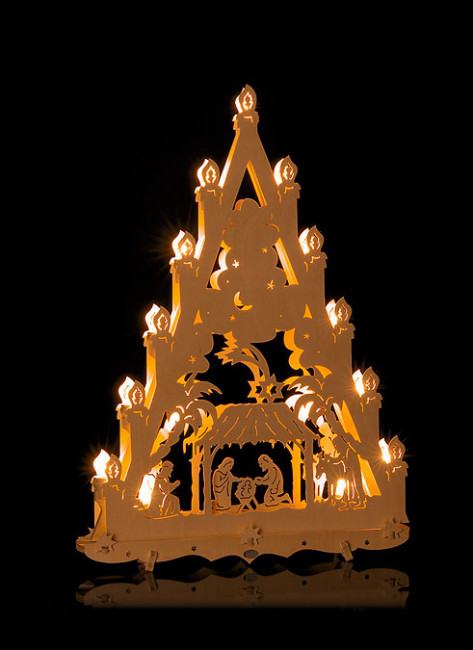 Lichterspitze Christi Geburt