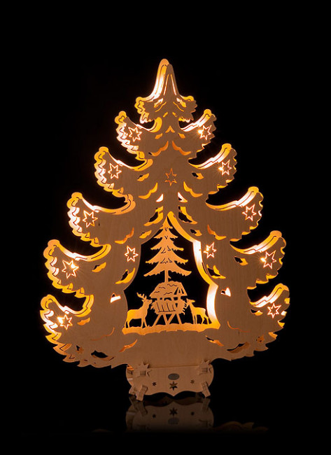 Lichterbaum Futterkrippe