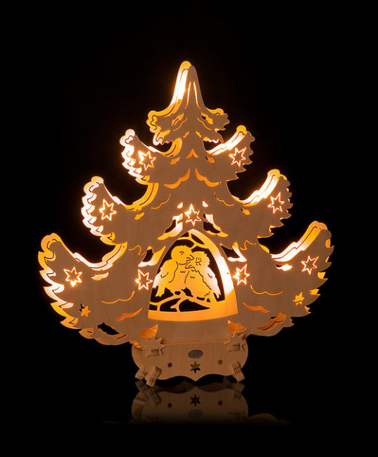 Lichterbaum Vogelduo