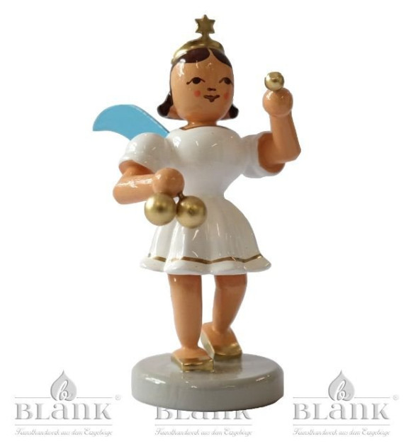 Kurzrockengel mit Weihnachtskugeln, Exklusiv-Edition - farbig
