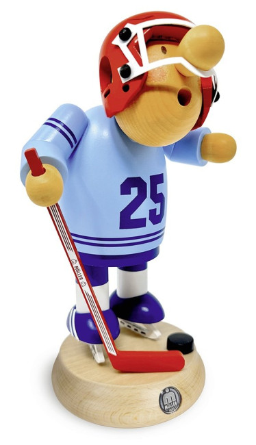 Räuchermännchen Müllerchen Eishockeyspieler