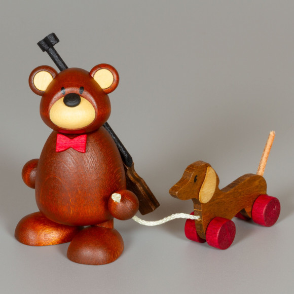 Hobler Bärenfamilie Bärnd als Jäger