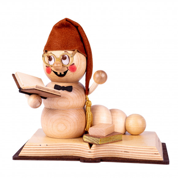 Räucherwurm Bücherwurm Rudi