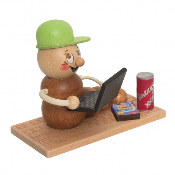 Räucherwurm Computerwurm Rudi