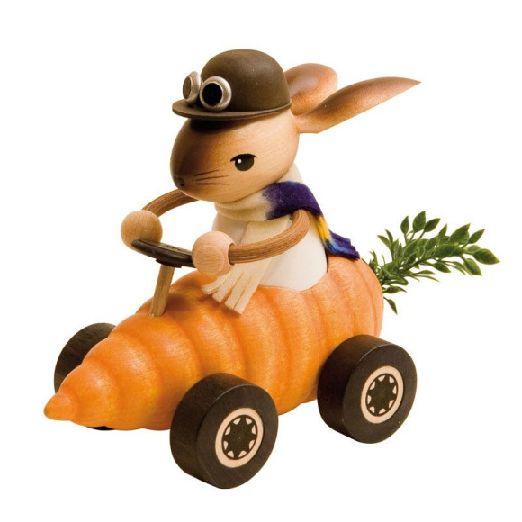 Kuhnerthase Hase im Möhrenauto