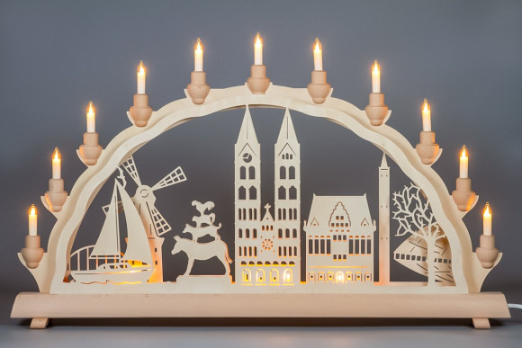 Schlick & Türk Doppel-Schwibbogen Hansestadt Bremen