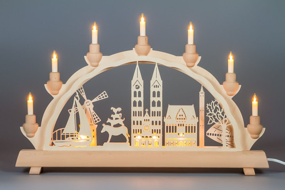 Schlick & Türk Doppel-Schwibbogen Hansestadt Bremen