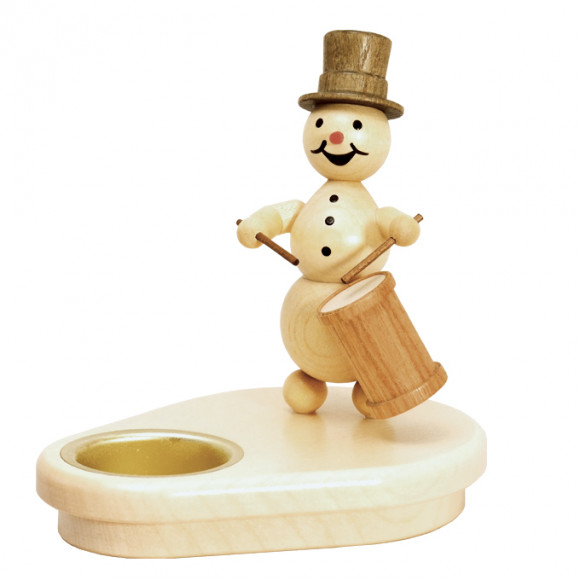 Schneemannleuchter Langtrommel