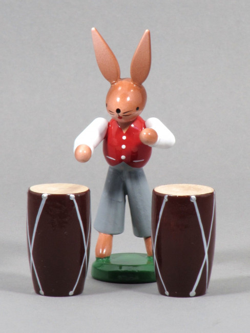 Mexicana Hase mit Bongotrommel
