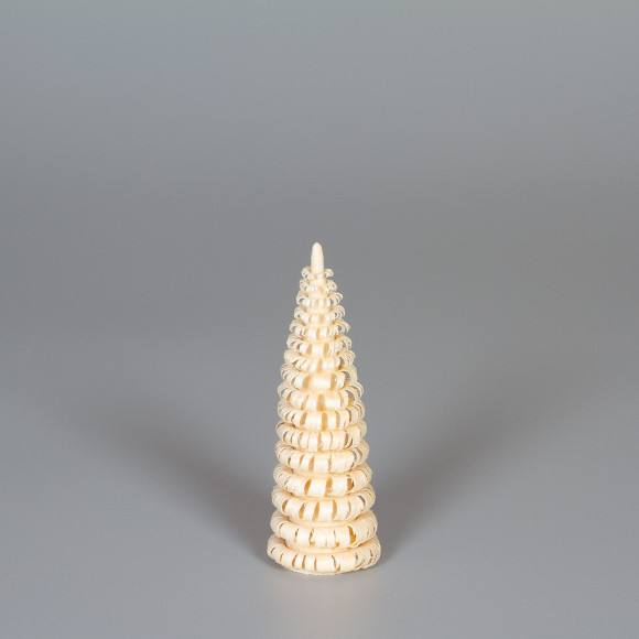 Erzgebirgischer Spanbaum Ringelbaum natur - 8 cm